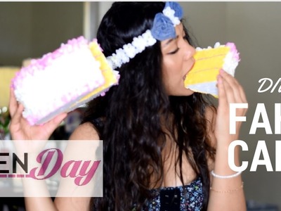 DIY FAKE CAKE - Perfect for party or play!