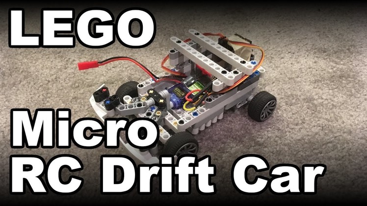 DIY Mini LEGO RC Drift Car | AileronRC