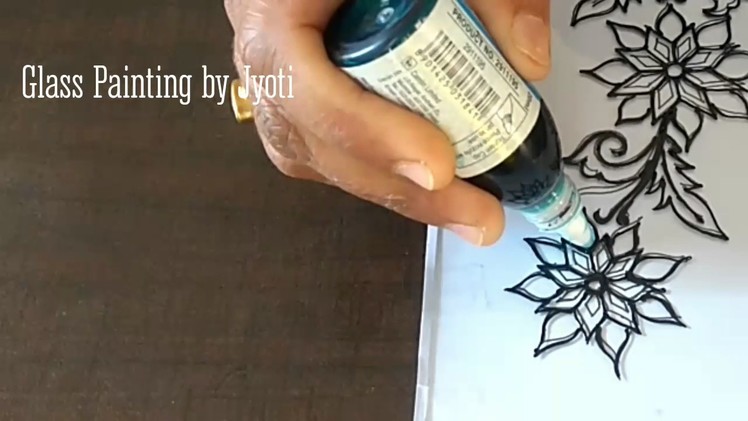 Easy and Simple Glass Painting for Tutorial for Beginners| Art and Design | DnyanSugandh Academy