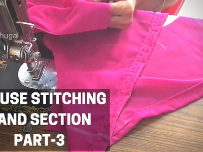 Easy Blouse Stitching in Tamil - Hand Section - Part 3