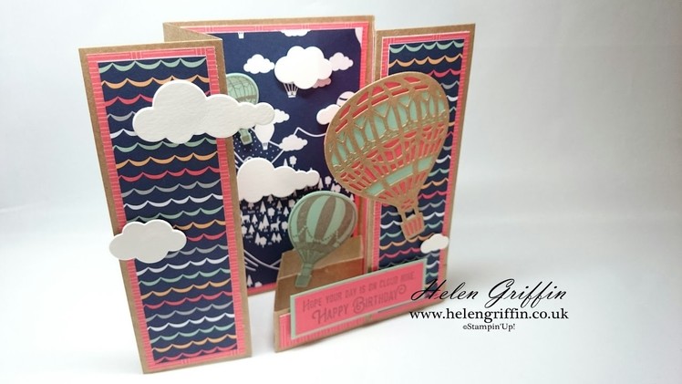 Fancy Gatefold Card Tutorial With Stampin'Up!'s Free Papers