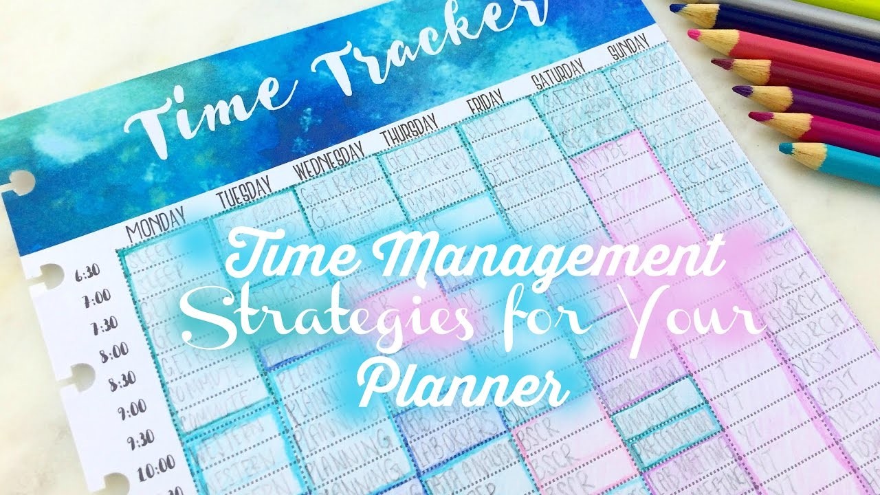 Free Printable! + How to Save Time | Time Management Strategies for Your Planner