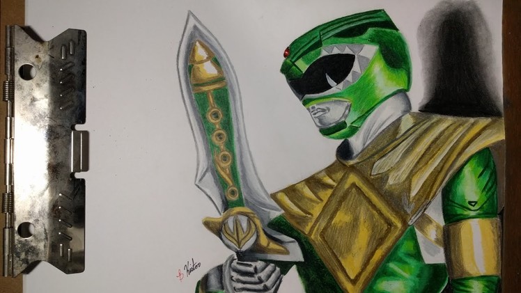 Green Power Ranger (How to Draw the Green Power Ranger) 3D Art