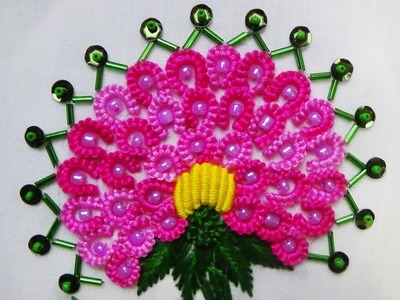 Hand Embroidery: Double Caston Stitch (Brazilian Embroidery)
