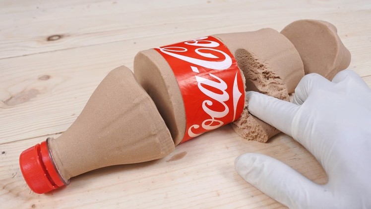 How To Make 'Kinetic Sand Coca Cola - DIY