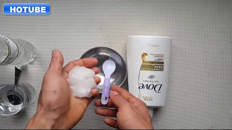 How to make slime with shampoo | HOTUBE