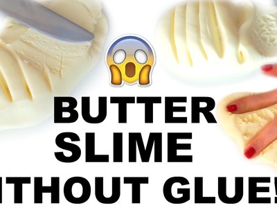 HOW TO MAKE SLIME WITHOUT GLUE! 2 INGREDIENTS! WITHOUT EYE CONTACT SOLUTION,BORAX,DETERGENT