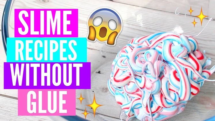 How To Make Slime Without Glue! 2 Cheap DIY Slime Recipes!