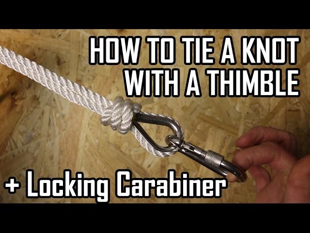 Fishing DIY How to tie a simple knot with a