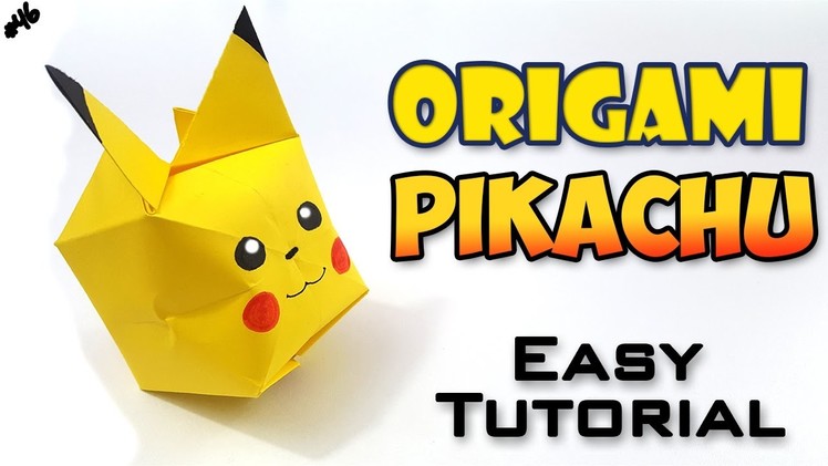 Origami Pikachu - Easy Tutorial - English Version
