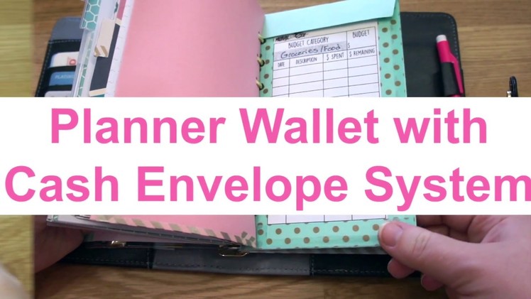 Our Cash Envelope System | Planner Wallet