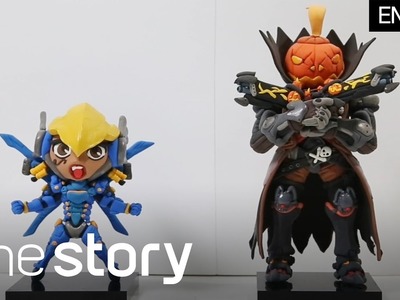 Overwatch and LOL characters made from hand - Clay art, Lee Ho-Sung