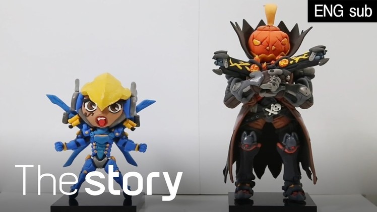 Overwatch and LOL characters made from hand - Clay art, Lee Ho-Sung