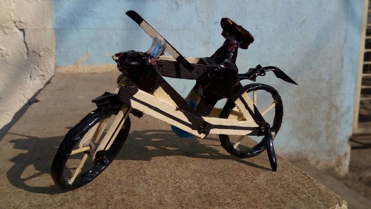 Wow! Amazing Bicycle By Crafty Mihir Built Using Mini Gear Super Diy Bicycle