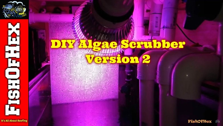Adding DIY Algae Scrubber To 125 Gallon Reef | Version 2