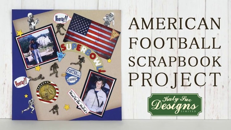 American Football Scrapbook Project