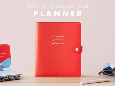 Decorate your kikki.K Planner & Embrace Creativity