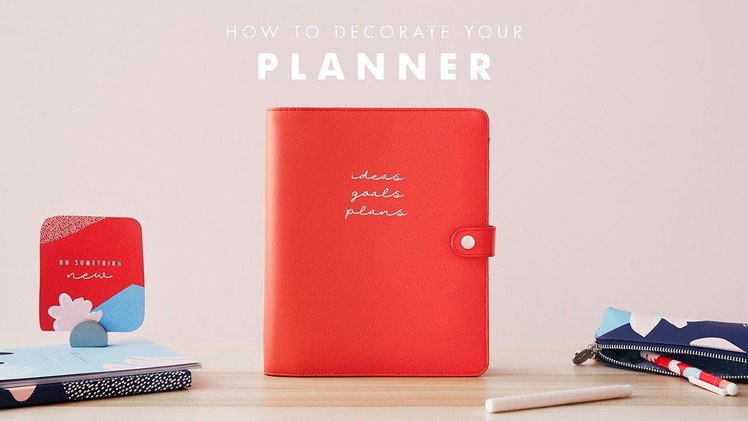 Decorate your kikki.K Planner & Embrace Creativity
