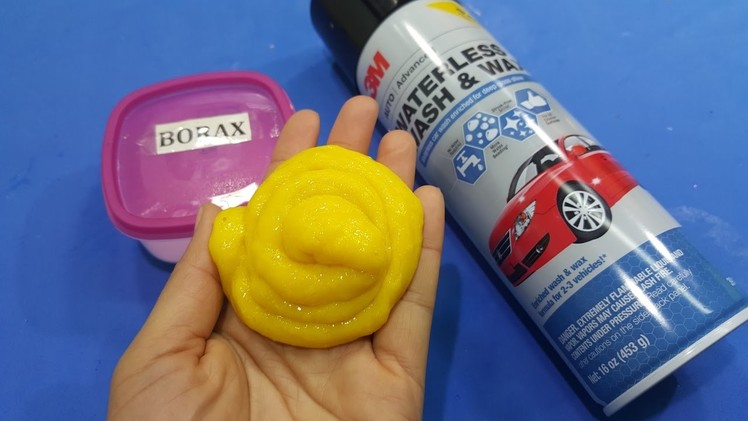 Diy Slime Brittle and flexible ! How to make slime Easy