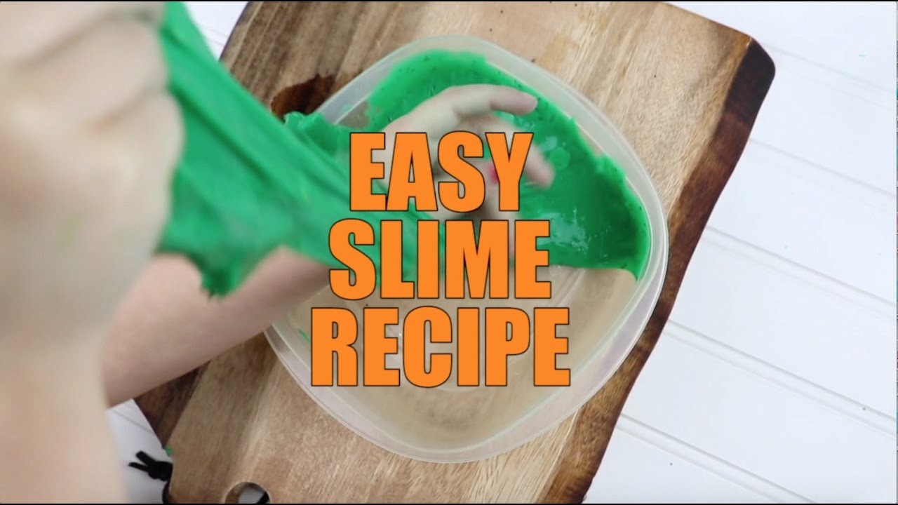 glue and liquid starch slime
