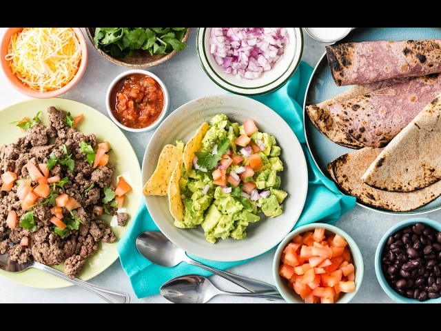 DIY Taco Buffet - Quick Dinner Recipes - Weelicious