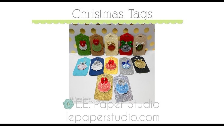 Handmade Christmas Tags