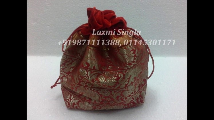 Handmade Potli Bags by Laxmi Singla
