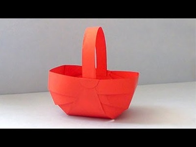 How to make Paper Basket | DIY Paper Crafts Video Tutorial for Kids & Everyone Who loves Creativity.