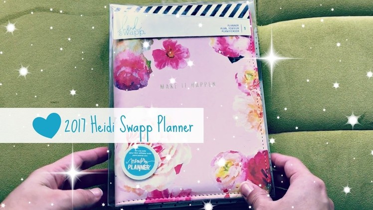 New 2017 Heidi Swapp Planner - Make it Happen - Personal Size
