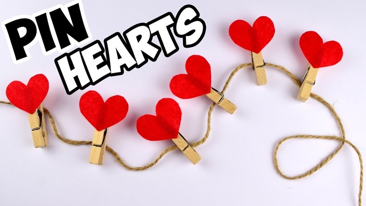 Pins HEARTS Valentine's Day ❤ DIY