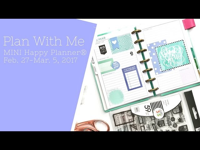 Plan With Me-MINI Happy Planner®: Feb. 27-Mar. 5
