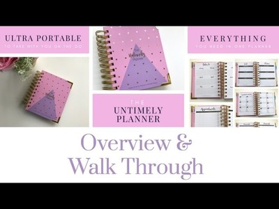 The Untimely Planner by Wendaful Designs | Overview