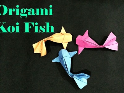 Tutorial: How to make an Origami koi Fish
