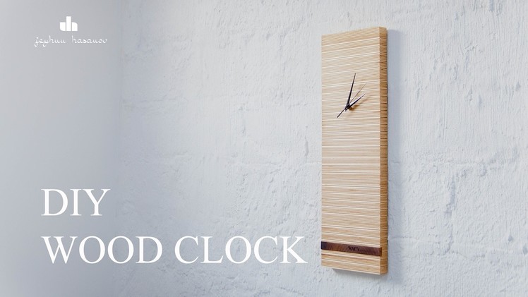 Wood Clock DIY
