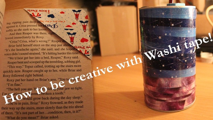 5 DIY's in 1 video: How to be creative with Washi tape! ★