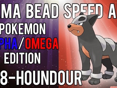 Hama Bead Speed Art | Pokemon | Alpha.Omega | Timelapse | 228 - Houndour