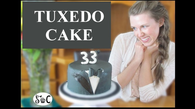 How to make an easy TUXEDO CAKE | Sweetwater Cakes