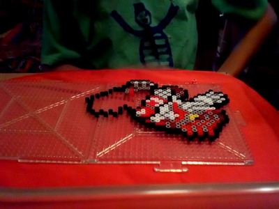 Perler Bead Stop Motion Pokemon Groudon