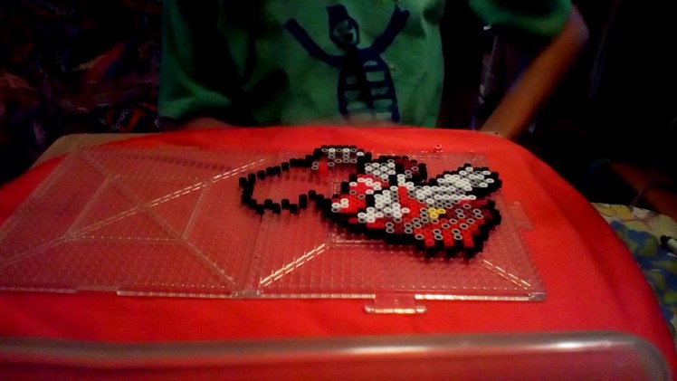 Perler Bead Stop Motion Pokemon Groudon