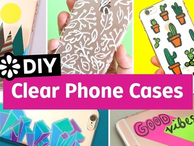 5 Cool Clear DIY Phone Cases | Sea Lemon