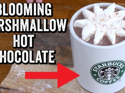 BLOOMING MARSHMALLOW HOT CHOCOLATE