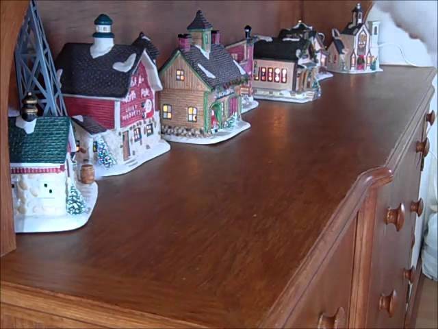 Christmas 2015 - Setting Up My Christmas Village Set