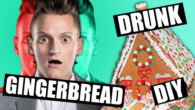 Christmas Drunk DIY | Gingerbread House DIY Drunk | DIY FAIL Christmas | Philip Green Challenge