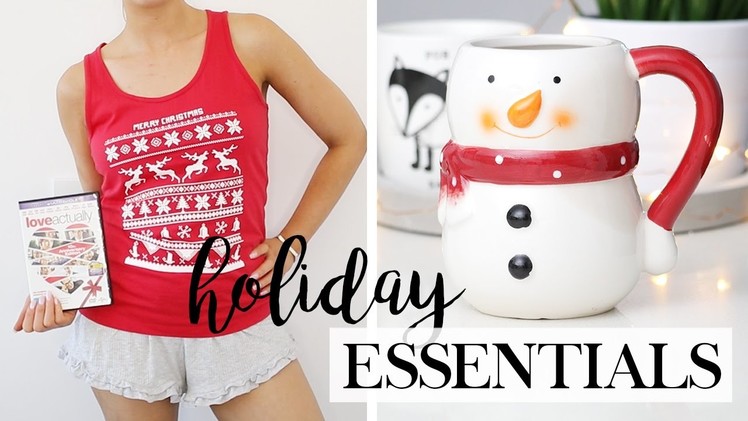 CHRISTMAS ESSENTIALS 2016 - Festive Things You Have To Try