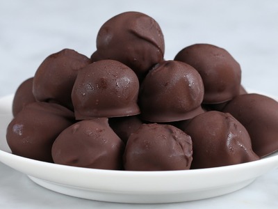Dark Chocolate Peanut Butter Balls