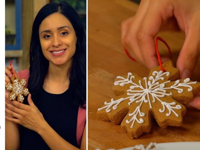 DIY Gingerbread Cookie Ornaments l The Tastemakers-Jessica Vargas