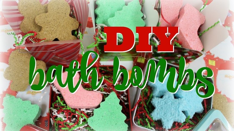 DIY Lush Holiday Bath Bombs!