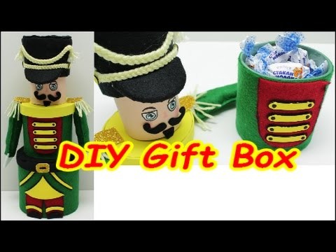 DIY Plastic Bottle Crafts Ideas: Reuse Plastic Bottles for a Gift Box A Drummer Boy Creation