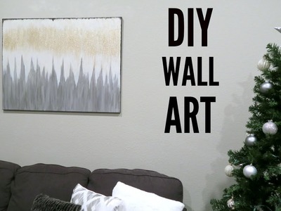 DIY  Z Gallerie Wall Art Dupe!