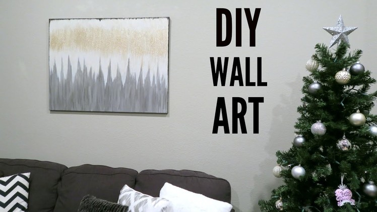 DIY  Z Gallerie Wall Art Dupe!